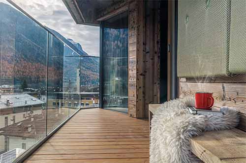 le camere per famiglie numerose dell'hotel henriette del trentino alto adige