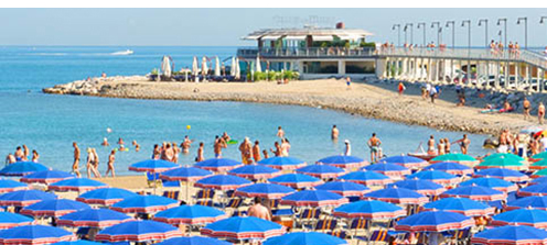 la spiaggia a 300 m hotel villa itala hotel economico apertura annuale 3 stelle con bambini gratis per le vacanze delle famiglie con bambini a rimini marina centro