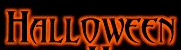 scritta halloween