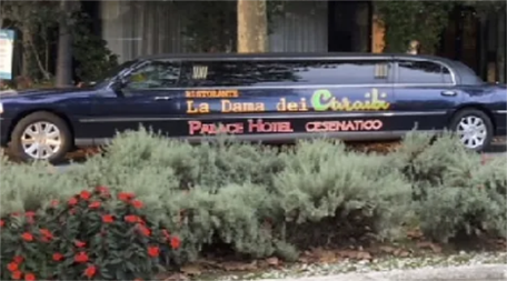 la limousine dell'hotel palace